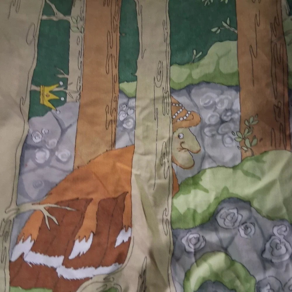 Vintage IKEA Sagan Troll Twin Duvet Cover ‎ RARE HTF GVC
